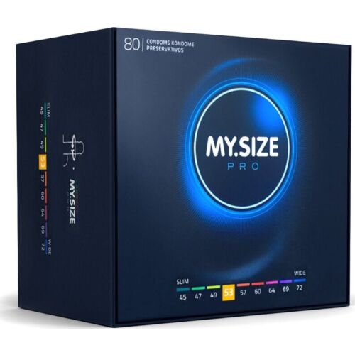 Préservatifs MY SIZE PRO 53 MM - Ultra-sensibles et ajustés