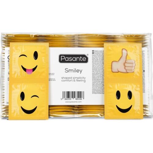 Préservatif Pasante Smiley - 144 unités avec designs amusants