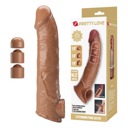 Gaine d’extension Pénis PRETTY LOVE réglable 26 cm