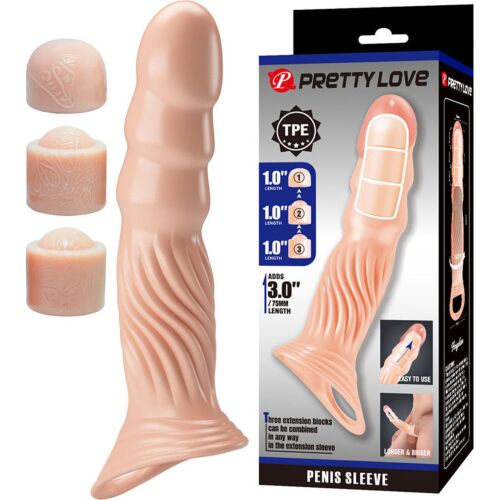 Gaine Pénienne Pretty Love - Extension ultra réaliste