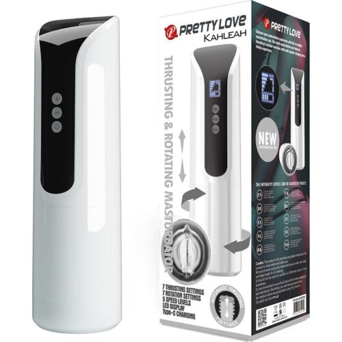 Masturbateur PRETTY LOVE Kahleah avec poussée et rotation