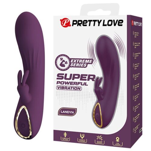 Vibromasseur Rabbit Pretty Love Landyn 10 Fonctions