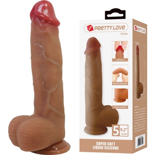 Dildo Pretty Love Orton 23,5 cm - Toucher velouté
