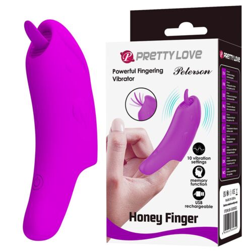 Vibrateur doigt HIGH TECH PRETTY LOVE