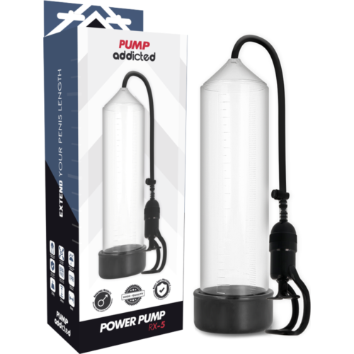 Bomba Pénis Pump Addicted RX5 | Système de vide