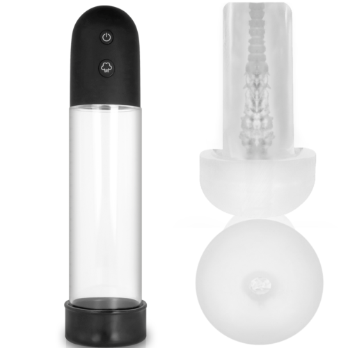 Pompe Alargadora PUMP ADDICTED RX11 AUTOMATIC avec Masturbateur