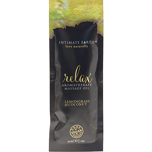 Huile de massage Intimate Earth Relax 30ml avec extraits naturels