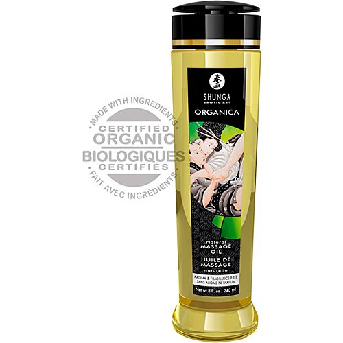 Huile de Massage SHUNGA 240 ML - 100% Naturelle