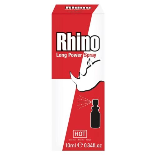Spray Retardant HOT RHINO 10ML - Contrôle de l'éjaculation