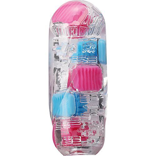 Masturbateur Tenga Bobble Crazy Cubes avec textures dynamiques