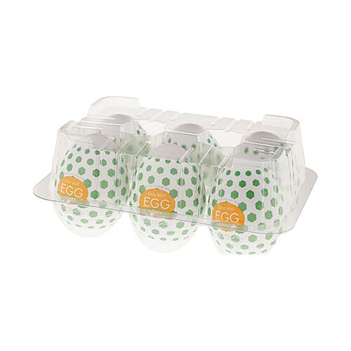 Masturbateur Tenga EGG WONDER STUD - Textures pyramides