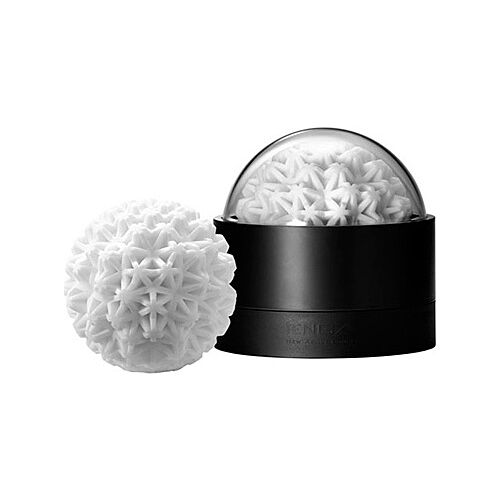 Masturbateur TENGA GEO GLACIER avec détails géométriques