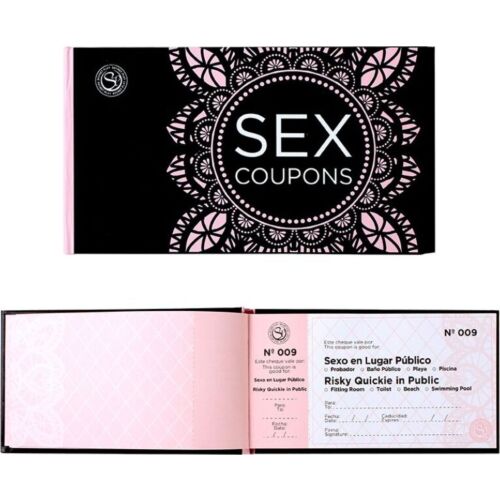Jeu de coupons sensuels SECRETPLAY 50 pages