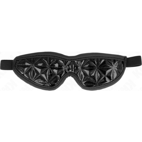 Masque KINK MASKED ALLURE avec motif diamant noir