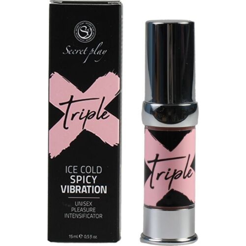 Vibrateur Liquide SECRETPLAY Triple X avec 3 effets