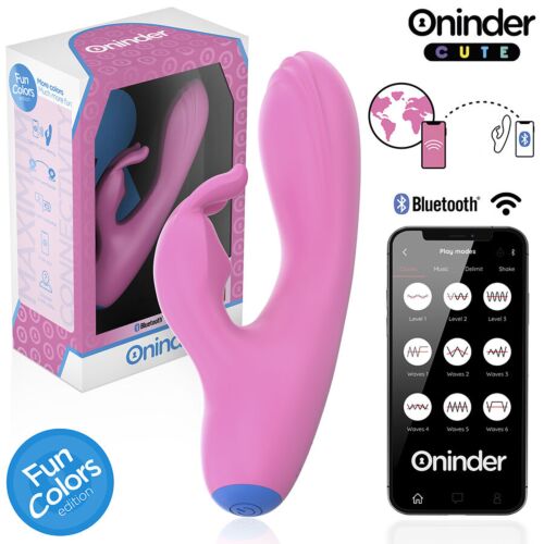 Vibromasseur ONINDER CUTE Love Bunny avec App