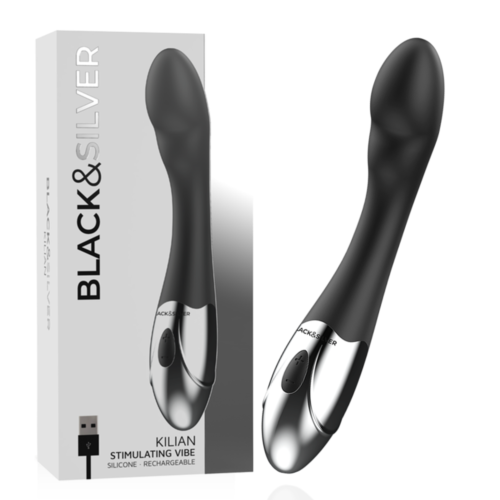 Vibrateur Point G BLACK&SILVER Kilian
