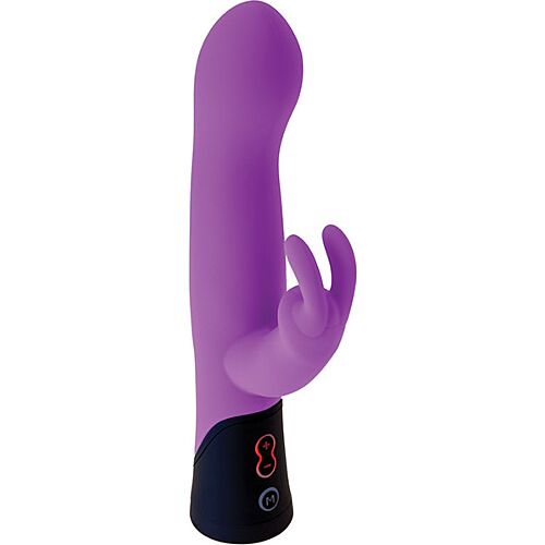 Vibromasseur rabbit rechargeable Liebe pointe courbée