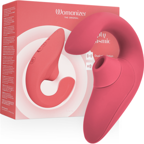 Vibromasseur Womanizer Blend Rabbit avec technologie Pleasure Air