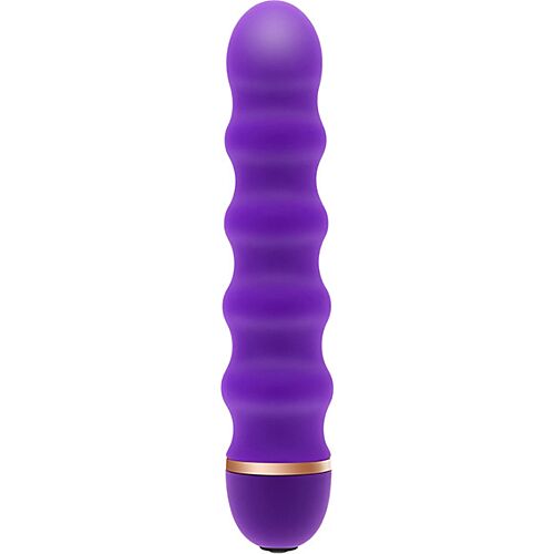 Vibromasseur S Pleasures Waver Purple avec structure ondulée