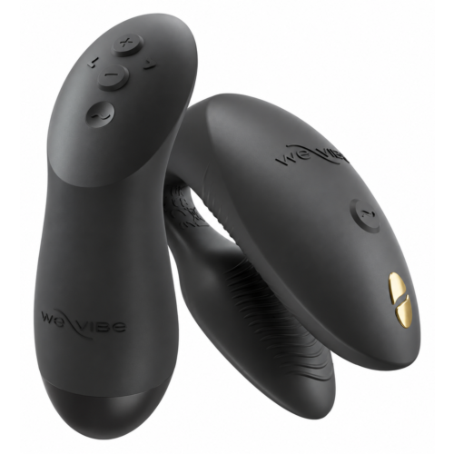 Vibromasseur pour couples WE-VIBE CHORUS PRO noir satiné