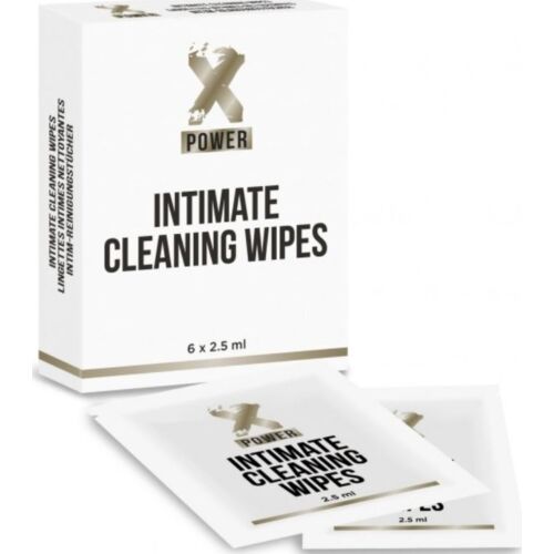 Lingettes Nettoyantes Intimes XPOWER - 6 Unités pour Hygiène Instantanée