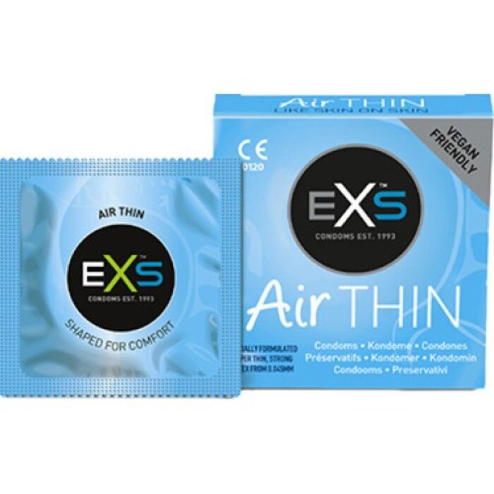 Préservatifs Exs Air thin 3?s extra-fins