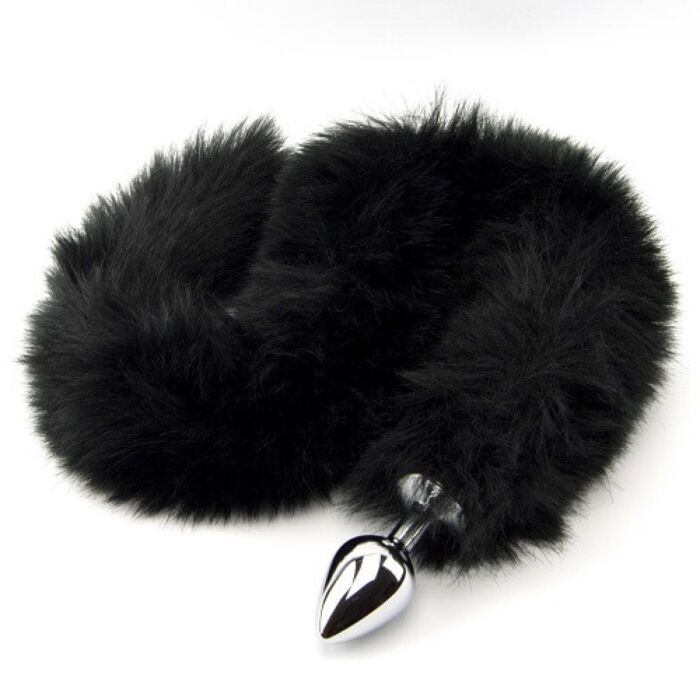 Furry Fantasy Black Panther Tail Butt Plug Furry Fantasy Black Panther Tail Butt Plug