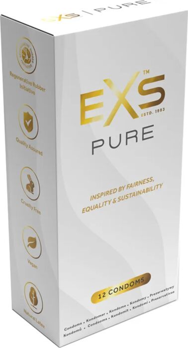Préservatifs Exs Pure 12's - Ultra fins et confortables Préservatifs Exs Pure 12's - Ultra fins et confortables