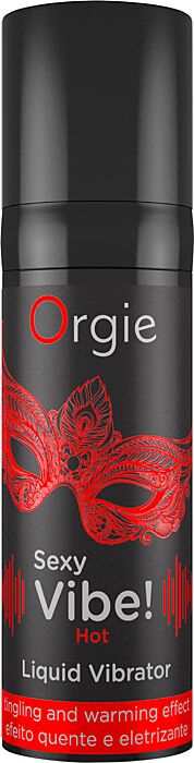 Gel stimulant Orgie Sexy Vibe Hot avec effet vibrant et chaleur