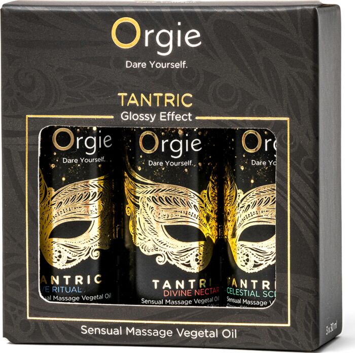 Huiles de Massage Tantric Orgie | Collection Mini 3 x 30ml