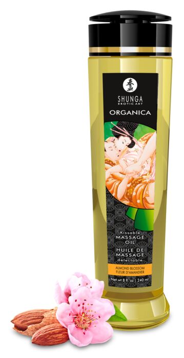 Huile de massage Shunga à la fleur d’amandier