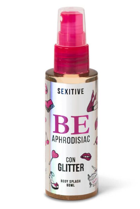 Be Body Splash con Feromonas Con Glitter!Contenido: 60 ml. Be Body Splash con Feromonas Con Glitter!Contenido: 60 ml.