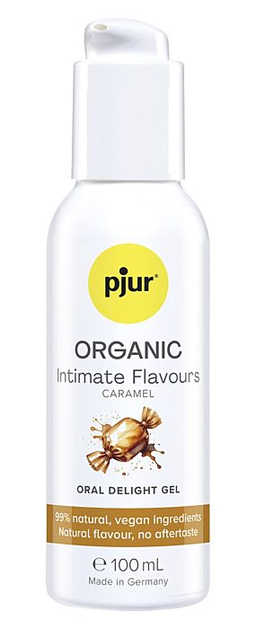 Gel intime Pjur ORGANIC Intimate Flavours Caramel