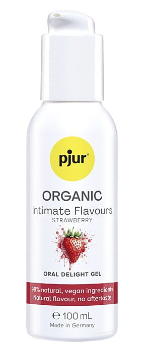 Gel intime Pjur ORGANIC Intimate Flavours Strawberry