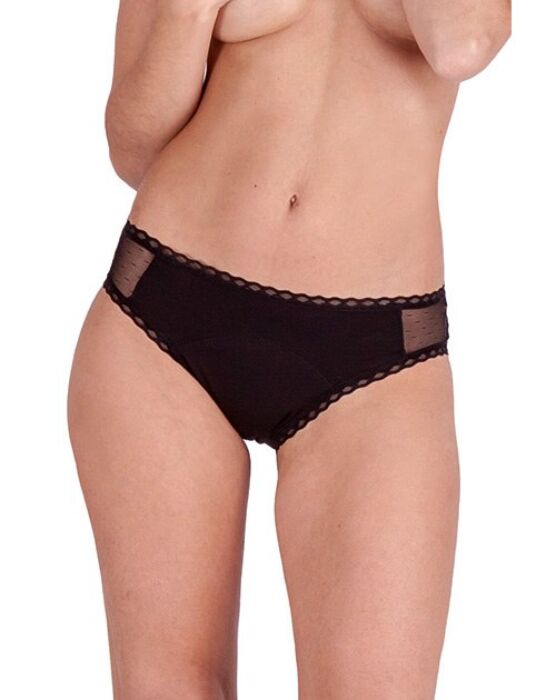 Culotte menstruelle Femme République Daily dentelle et transparences