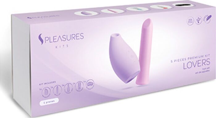 Kit Lovers S Pleasures — Pack 2 jouets et cosmétiques Kit Lovers S Pleasures — Pack 2 jouets et cosmétiques