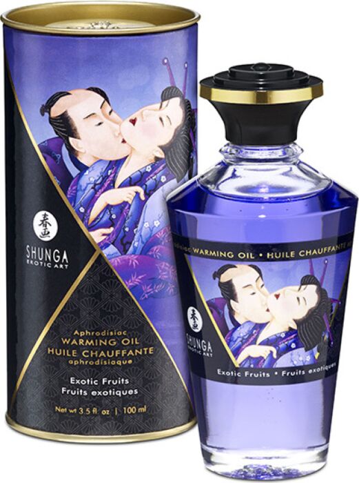 Huile de massage chauffante Shunga 100 ml