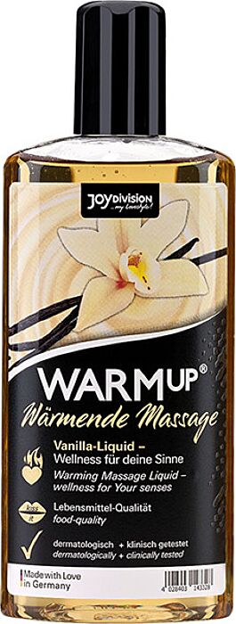 Huile de massage chauffante JOYDIVISION WARMUP 150ml