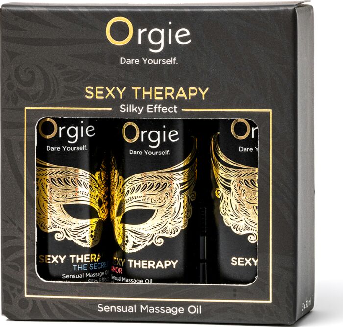 Pack huiles de massage Orgie Sexy Therapy 3x30ml