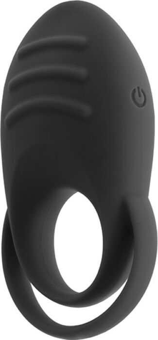 Anneau vibrant double S Pleasures pour couple