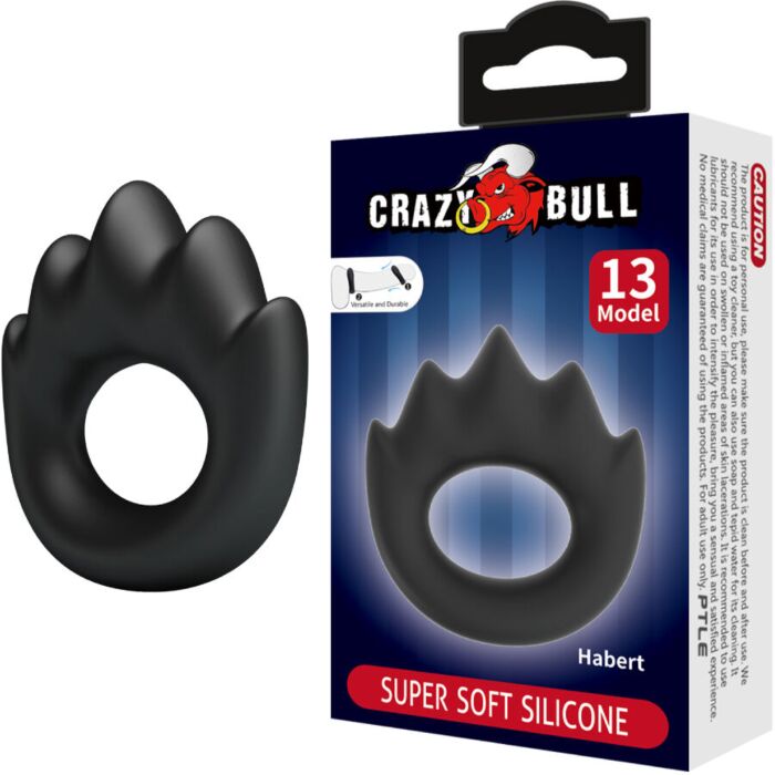 Anillo Crazy Bull Habert 13 - Silicona Ergonómica