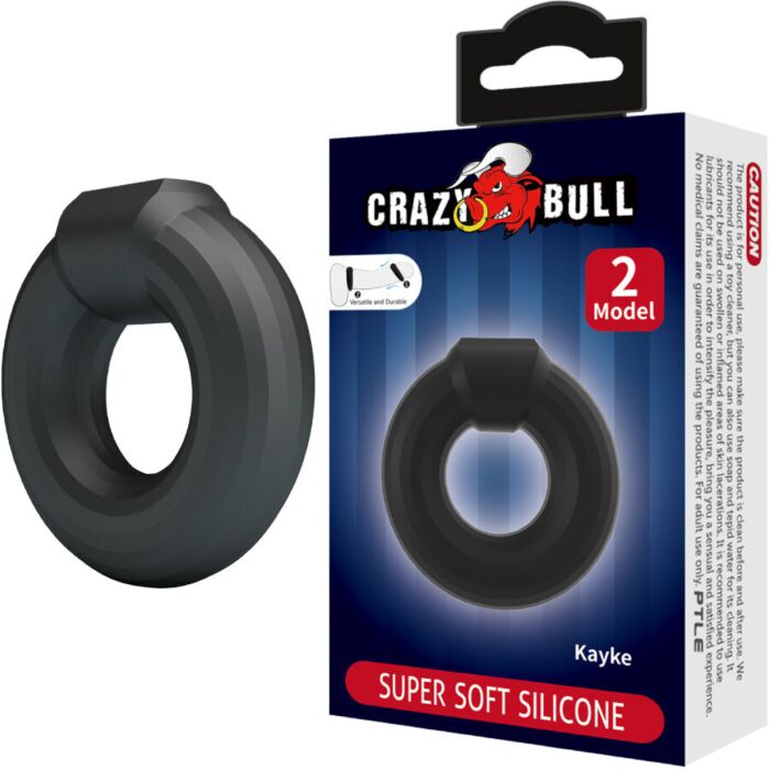 Anillo Silicona Crazy Bull Kayke 2 - Placer Masculino