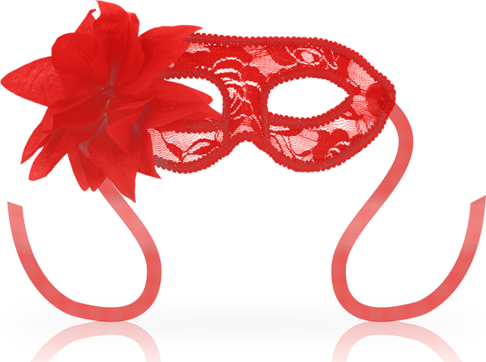 Antifaz Encaje Rojo - Ohmama Antifaz Encaje Rojo - Ohmama