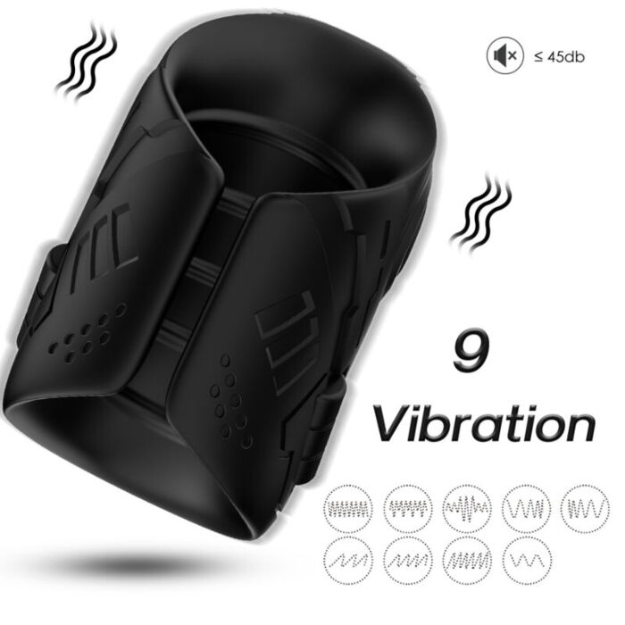 ARMONY - MASTURBATOR & VIBRATOR BLACK ARMONY - MASTURBATOR & VIBRATOR BLACK