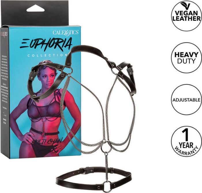 Arnés BDSM CalExotics Euphoria Cadena Premium
