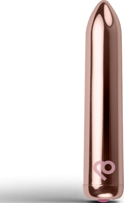 Bala Vibradora Rocks-Off Rosa Recargable y Silenciosa