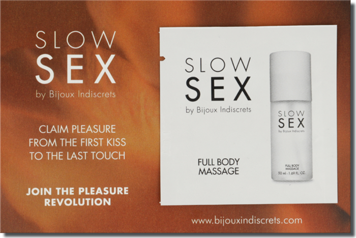 Bijoux - Slow Sex Full Body Massage Gel de Masaje 2 ml Bijoux - Slow Sex Full Body Massage Gel de Masaje 2 ml
