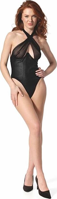 Body Negro Passion Kesmina L/XL Seductor y Elegante