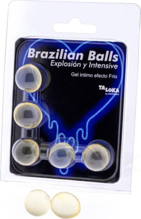 Balles brésiliennes TALOKA effet froid et vibration Balles brésiliennes TALOKA effet froid et vibration